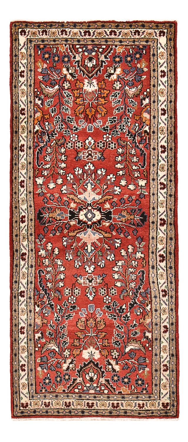 Alfombra de pasillo Alfombra persa - Nómada - 215 x 86 cm - rojo