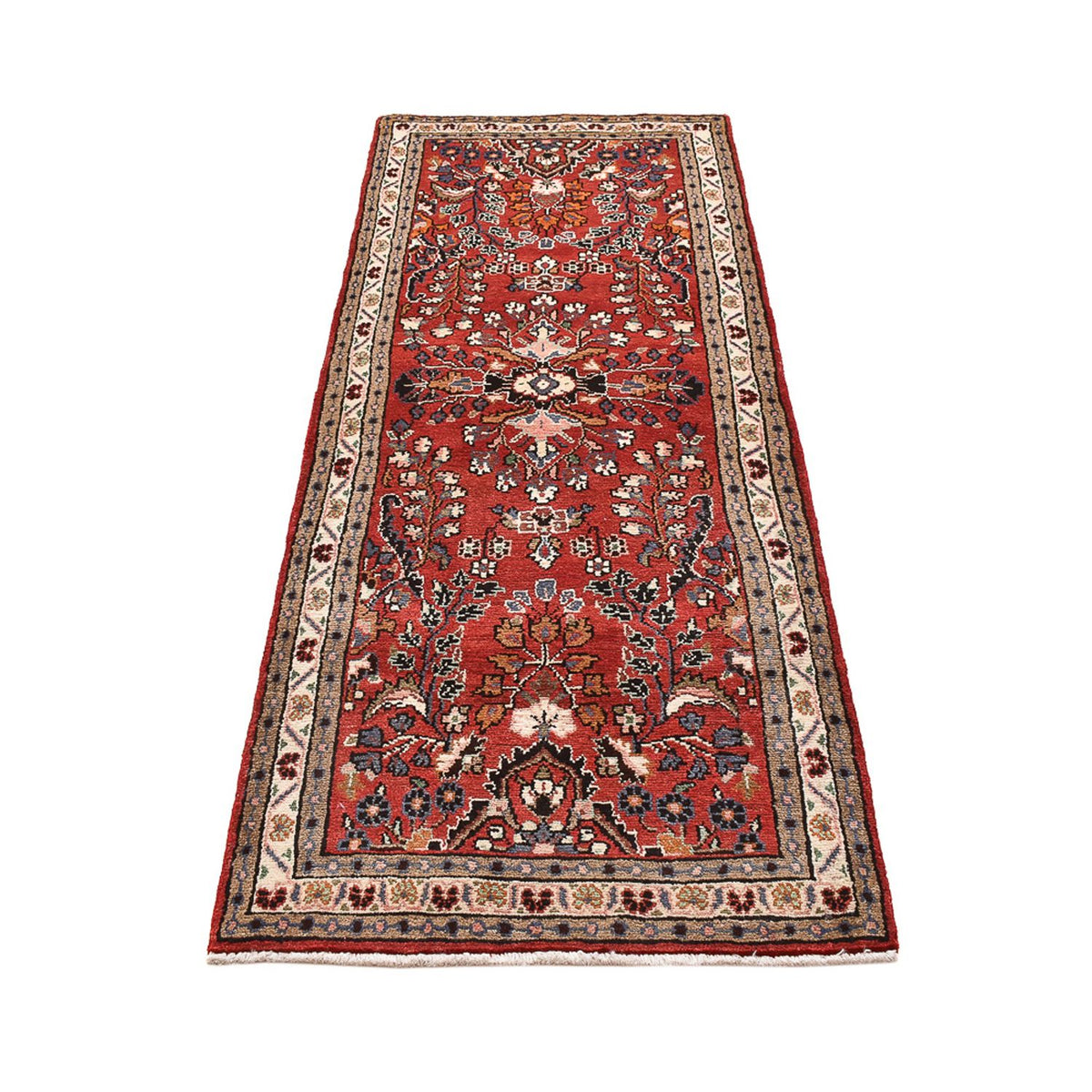 Alfombra de pasillo Alfombra persa - Nómada - 215 x 86 cm - rojo
