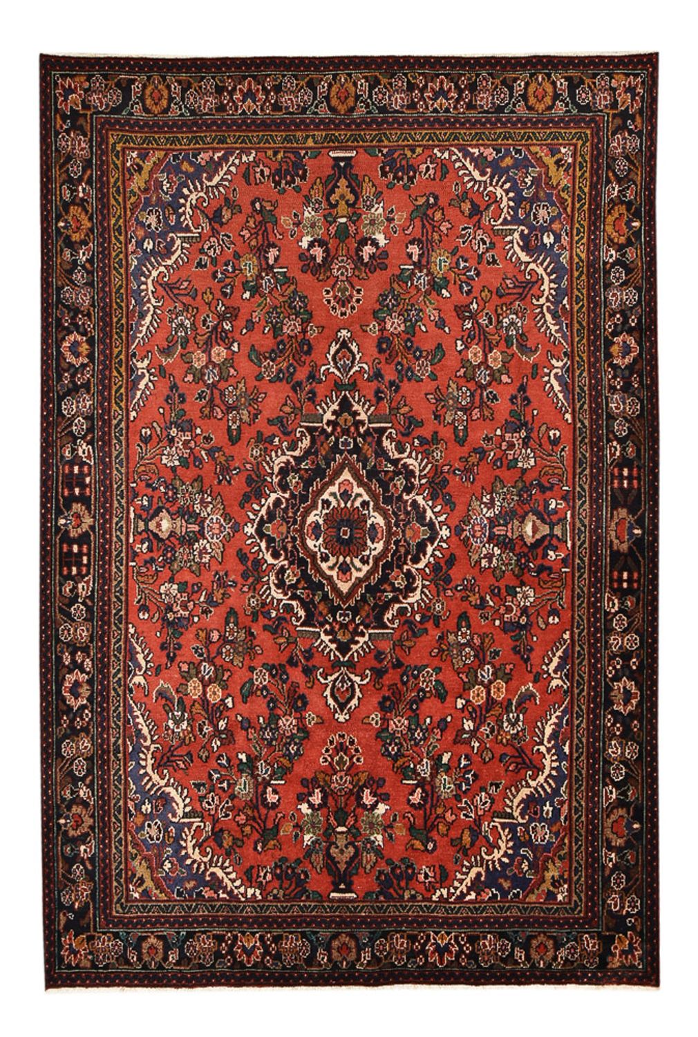 Alfombra persa - Clásica - 305 x 202 cm - rojo
