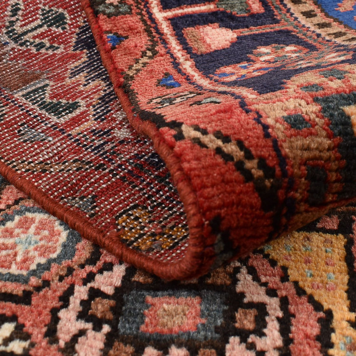 Alfombra persa - Nómada - 168 x 108 cm - rojo claro
