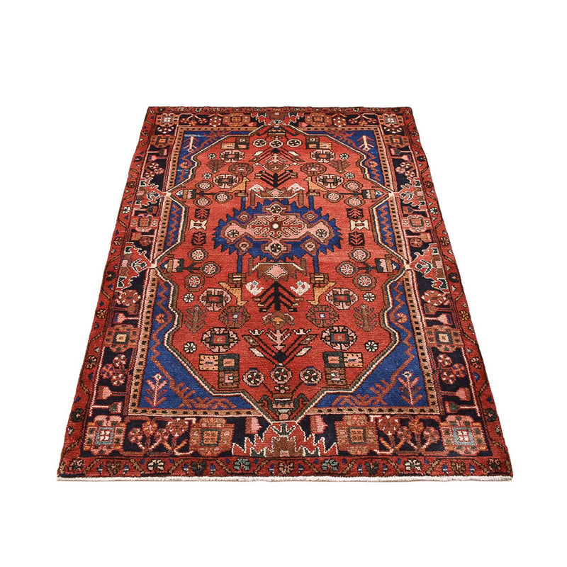 Alfombra persa - Nómada - 168 x 108 cm - rojo claro