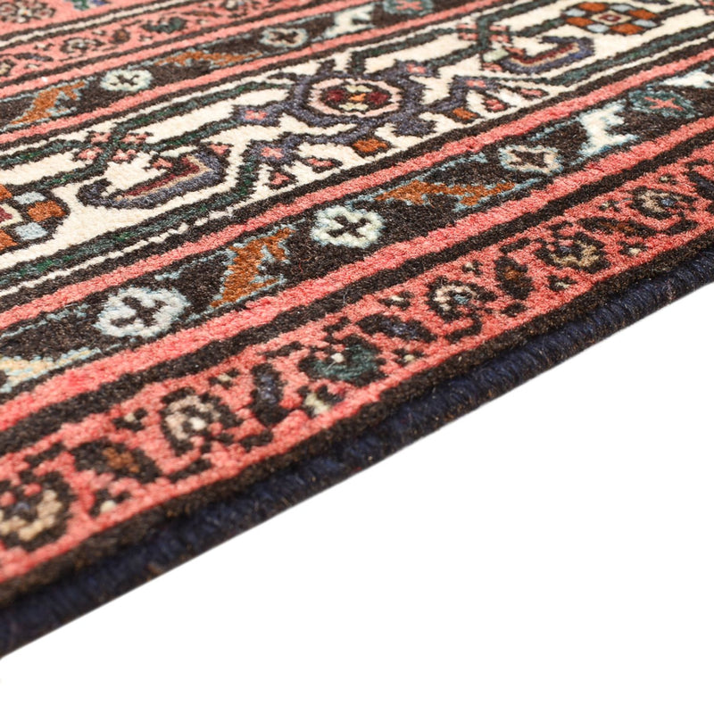 Alfombra persa - Nómada - 198 x 155 cm - rojo claro
