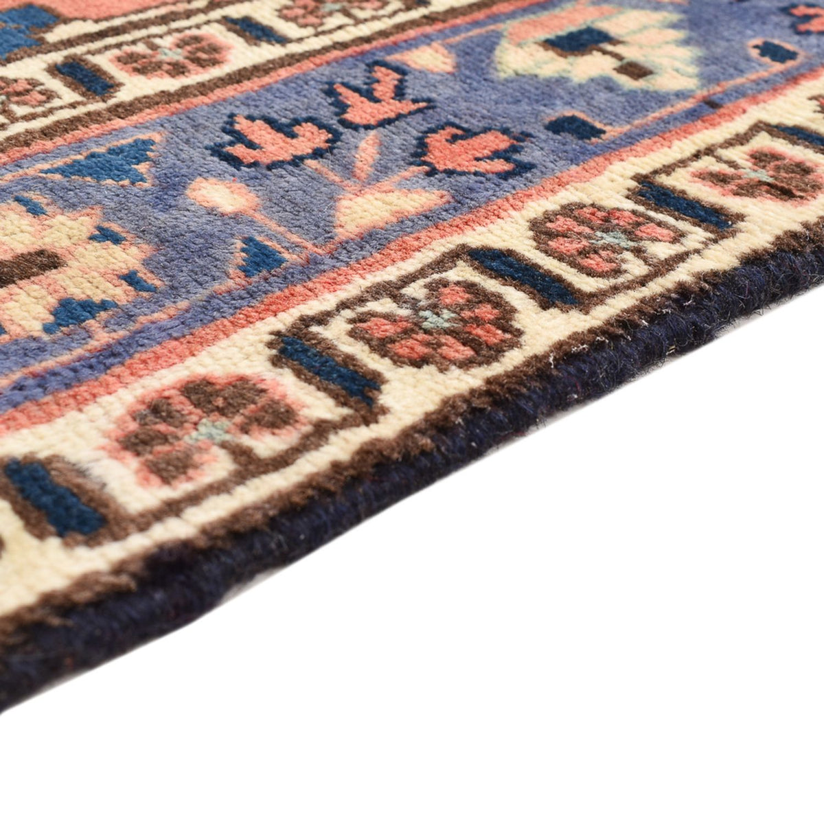 Alfombra persa - Nómada - 191 x 129 cm - rojo claro