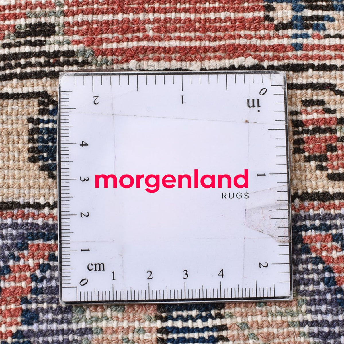 Alfombra persa - Nómada - 191 x 129 cm - rojo claro