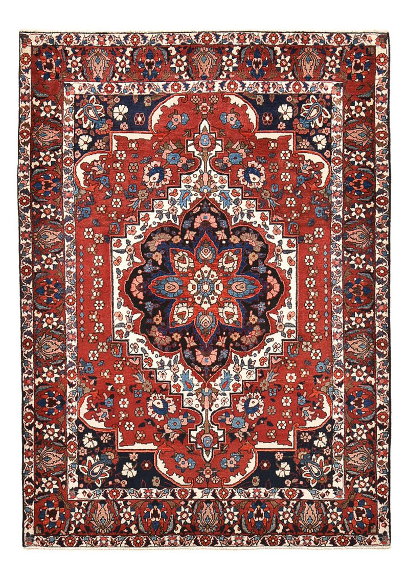 Alfombra persa - Nómada - 205 x 142 cm - rojo
