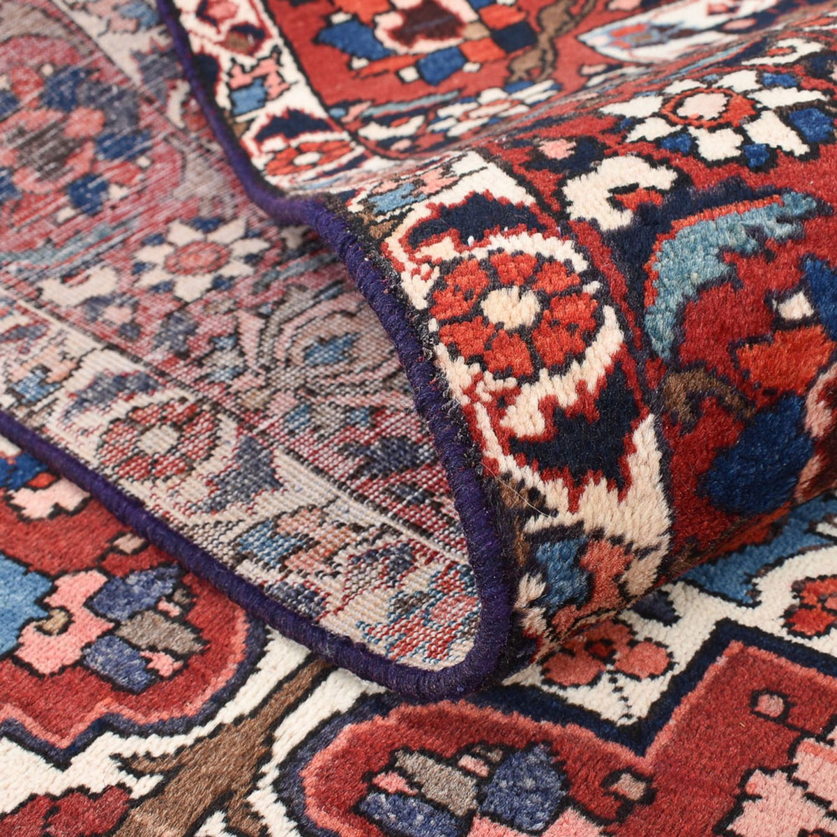 Alfombra persa - Nómada - 205 x 142 cm - rojo