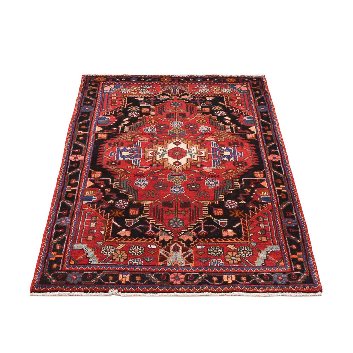 Alfombra persa - Nómada - 147 x 100 cm - rojo