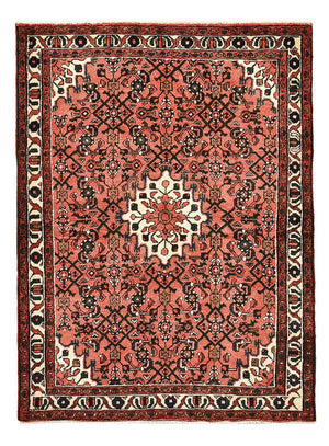Alfombra persa - Nómada - 149 x 107 cm - rojo claro