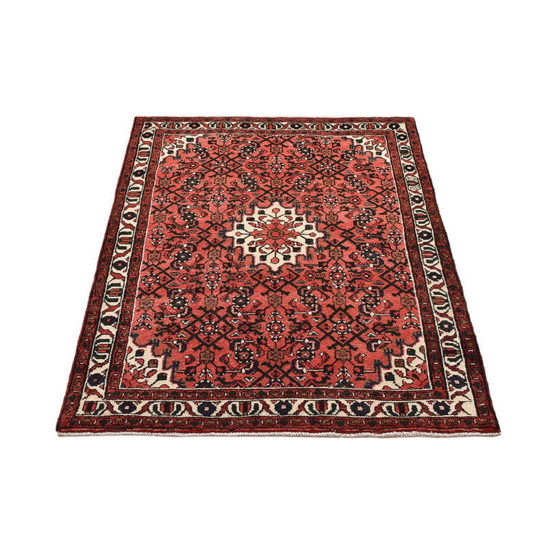 Alfombra persa - Nómada - 149 x 107 cm - rojo claro