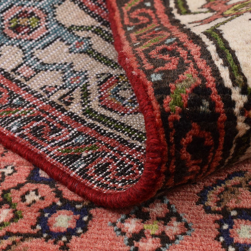 Alfombra persa - Nómada - 148 x 108 cm - rojo claro