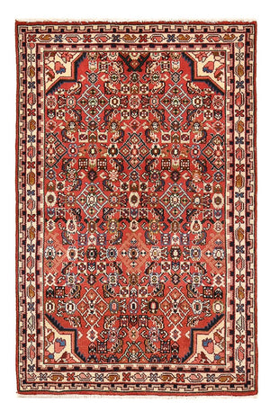Alfombra persa - Nómada - 142 x 87 cm - rojo
