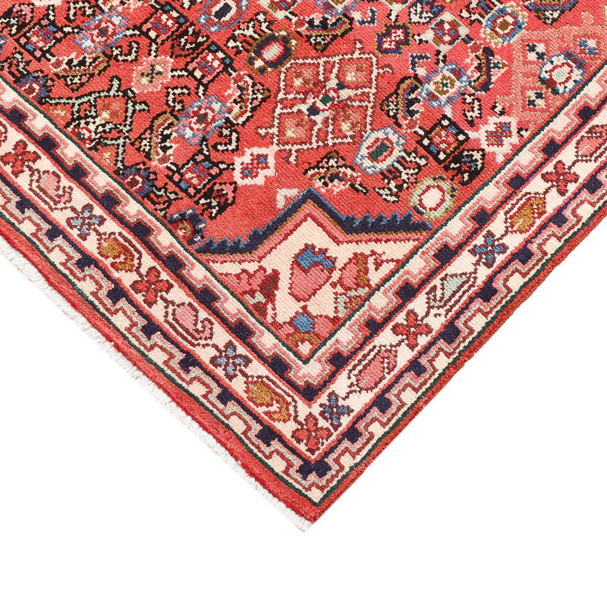 Alfombra persa - Nómada - 142 x 87 cm - rojo