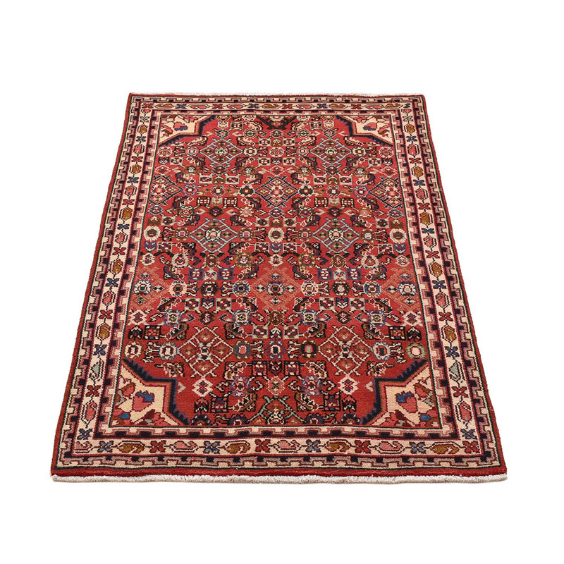 Alfombra persa - Nómada - 142 x 87 cm - rojo