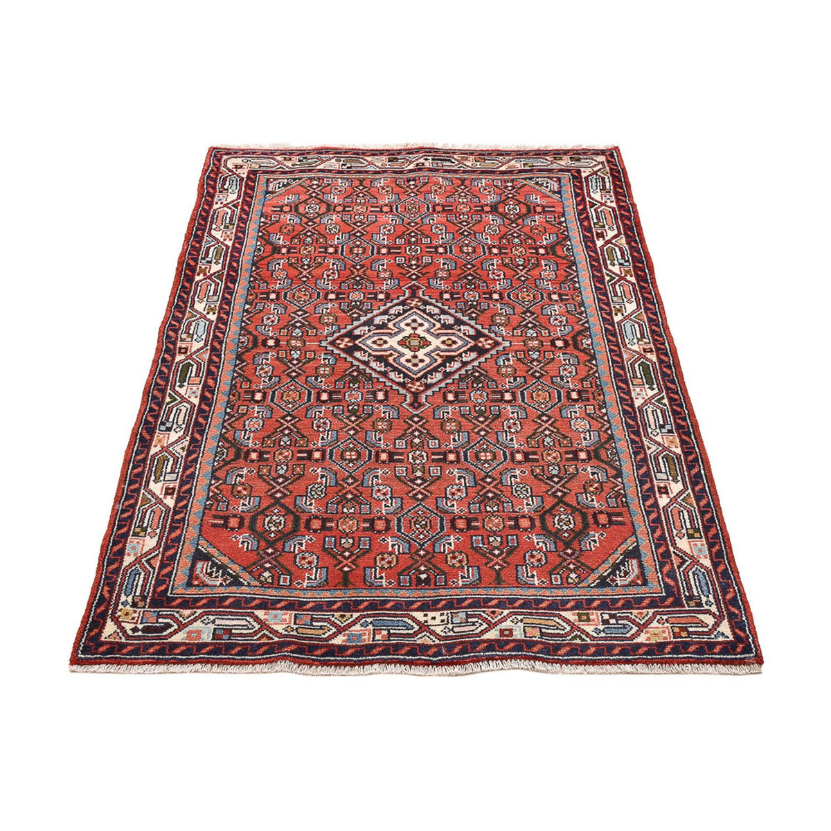 Alfombra persa - Nómada - 142 x 94 cm - rojo