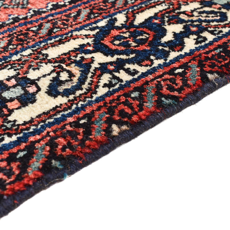 Alfombra persa - Nómada - 151 x 103 cm - rojo claro
