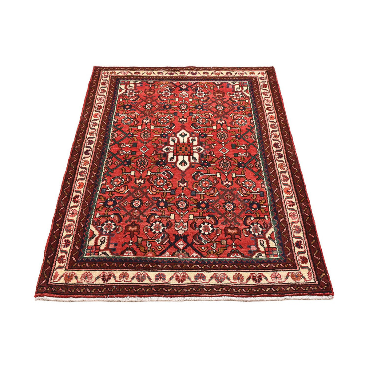 Alfombra persa - Nómada - 153 x 103 cm - rojo