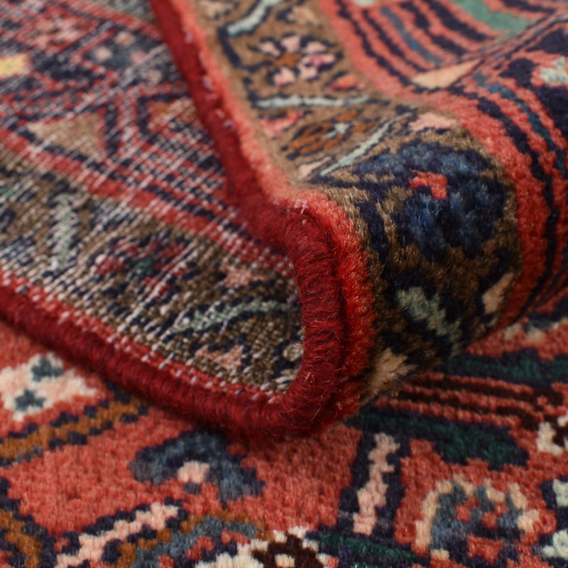 Alfombra persa - Nómada - 150 x 100 cm - rojo claro