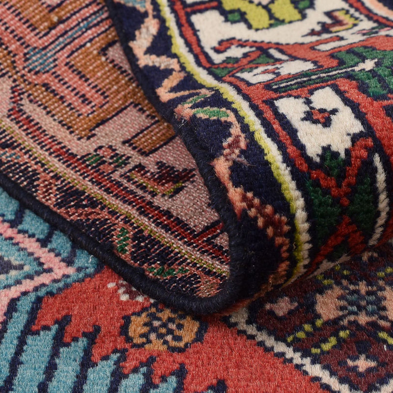 Alfombra persa - Nómada - 145 x 96 cm - rojo