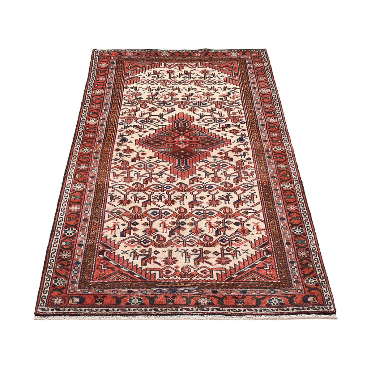 Alfombra persa - Nómada - 170 x 93 cm - multicolor