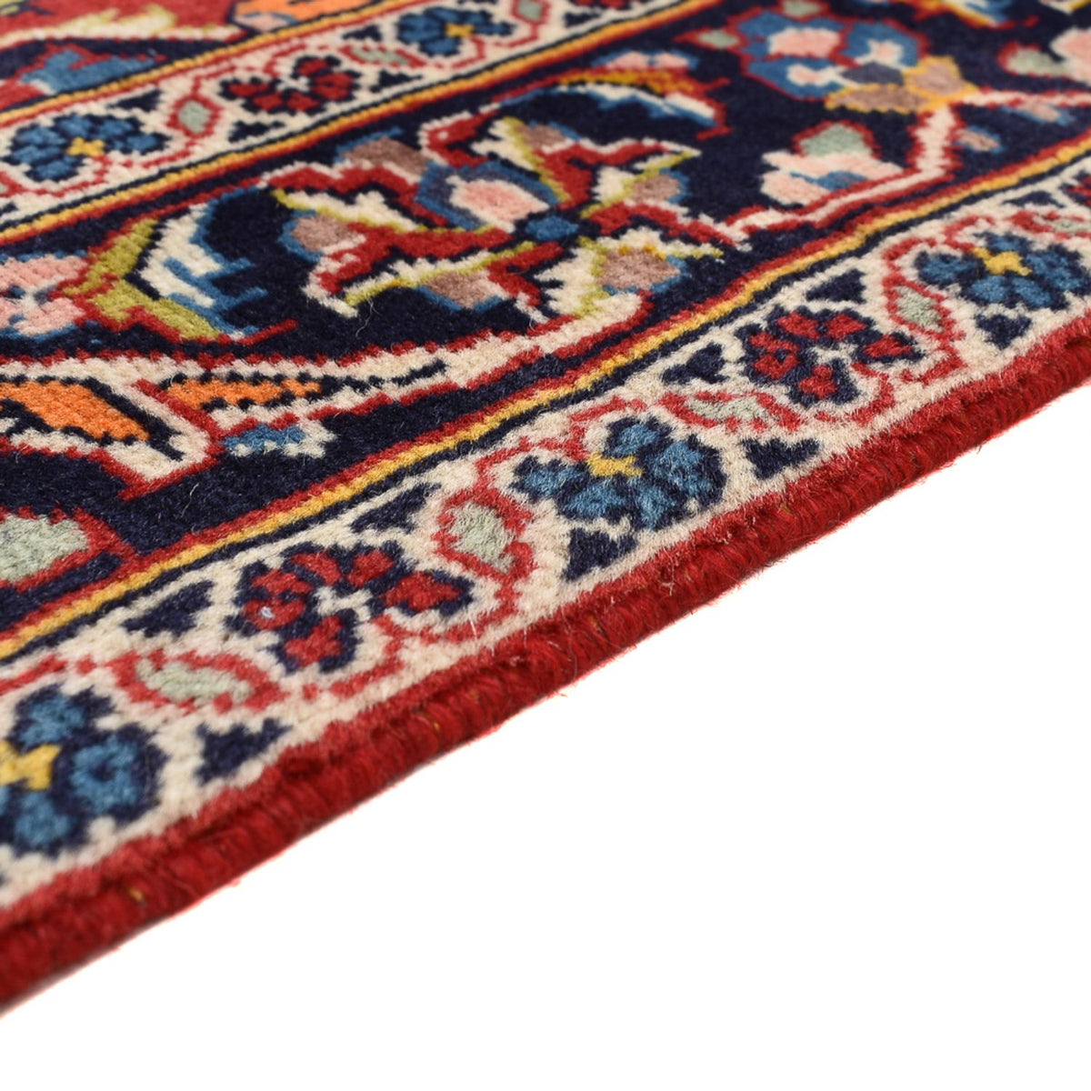 Alfombra persa - Keshan - 143 x 93 cm - rojo