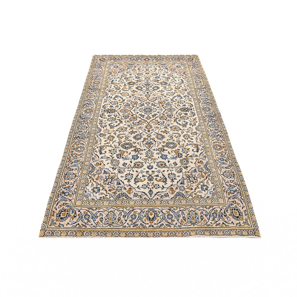 Alfombra persa - Keshan - 264 x 145 cm - arena