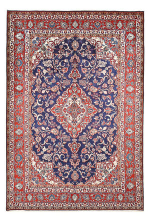 Alfombra persa - Clásica - 312 x 215 cm - azul oscuro