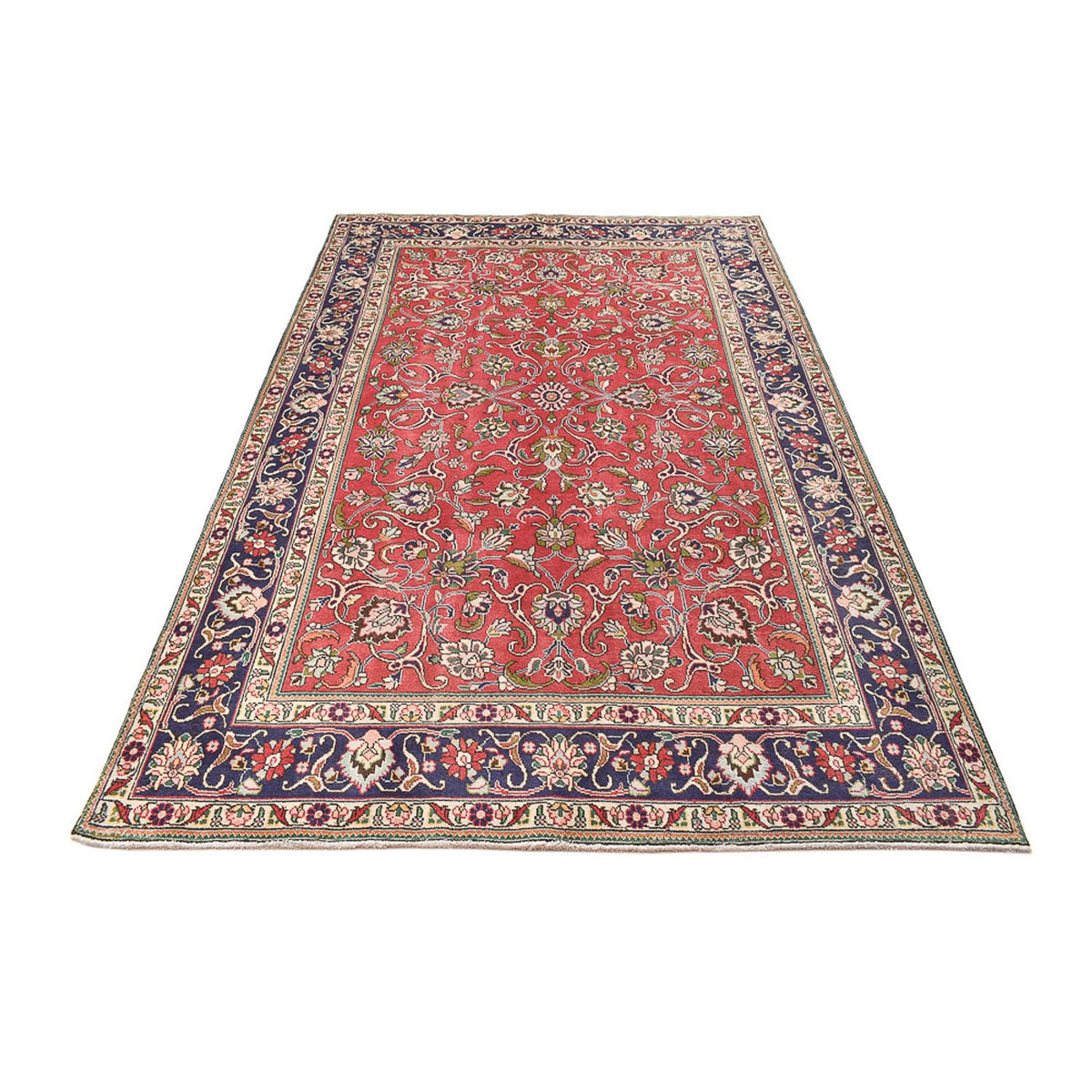 Alfombra persa - Tabriz - 296 x 193 cm - rojo