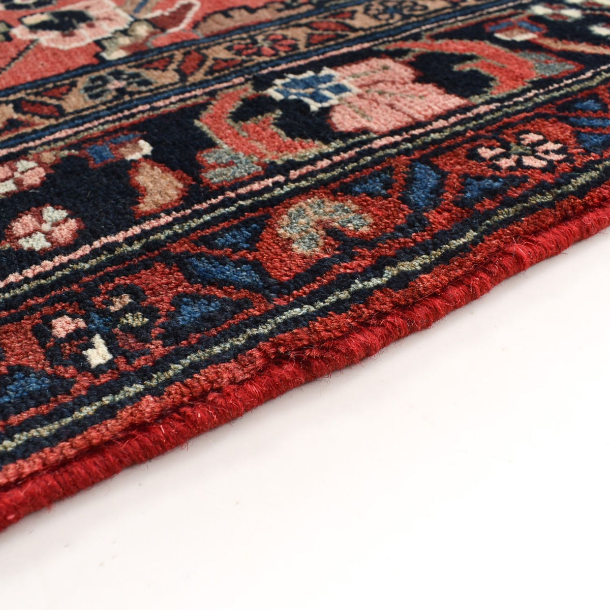 Alfombra de pasillo Alfombra persa - Nómada - 346 x 114 cm - rojo