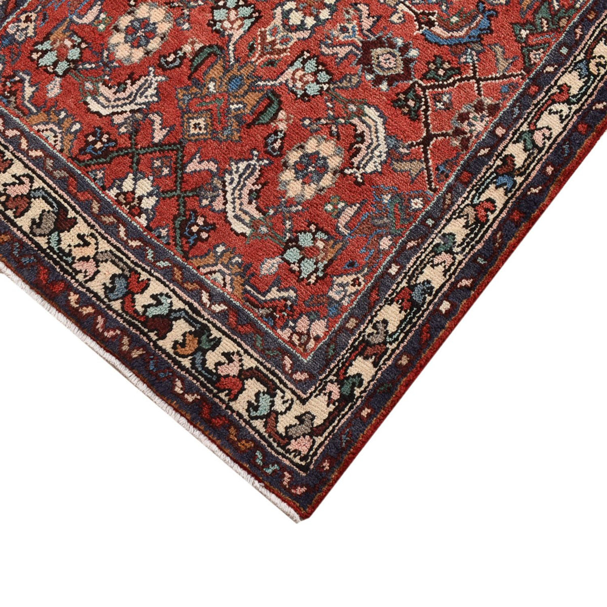 Alfombra de pasillo Alfombra persa - Nómada - 280 x 79 cm - rojo claro