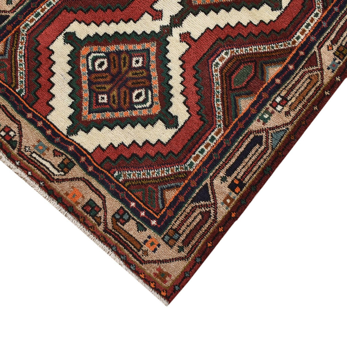 Alfombra de pasillo Alfombra persa - Nómada - 295 x 73 cm - multicolor