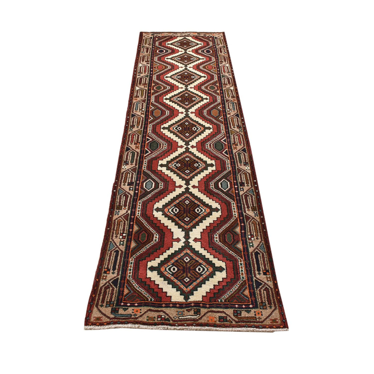Alfombra de pasillo Alfombra persa - Nómada - 295 x 73 cm - multicolor