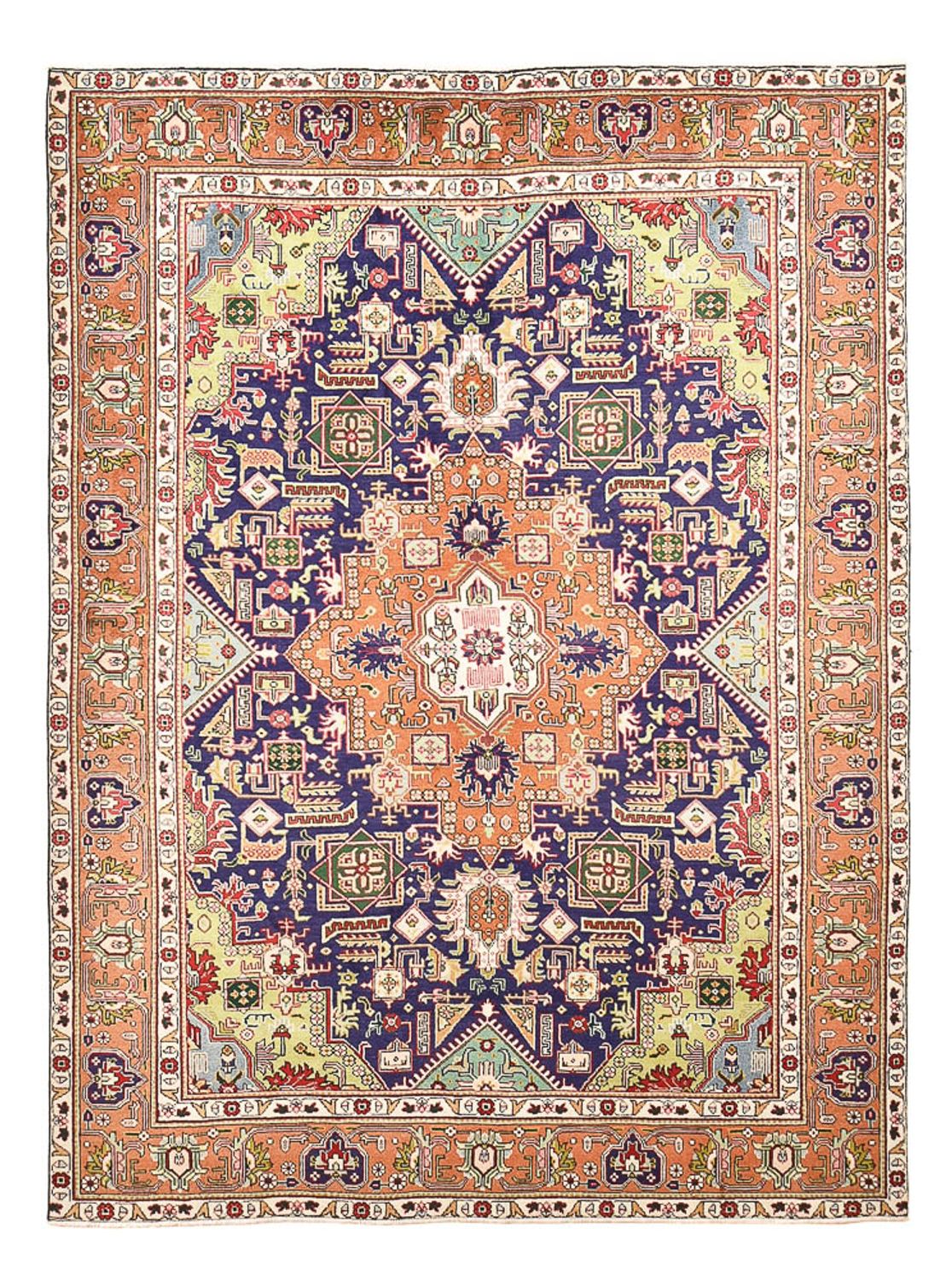Alfombra persa - Tabriz - 281 x 211 cm - multicolor
