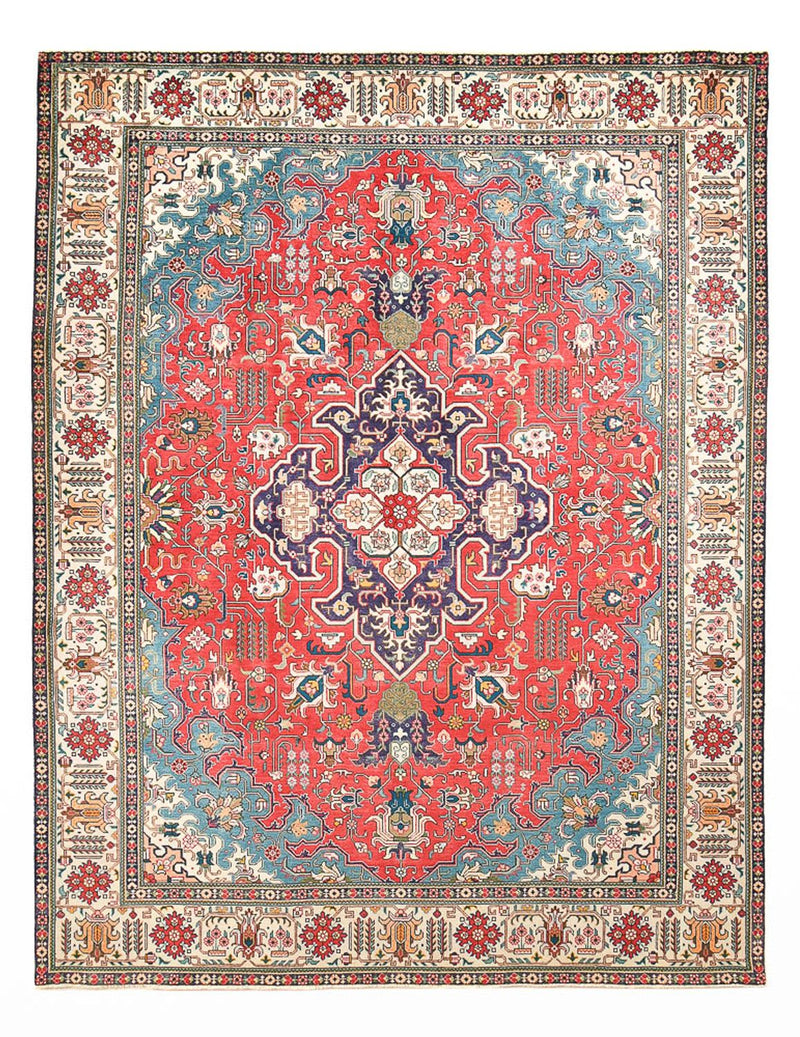 Alfombra persa - Tabriz - 343 x 255 cm - rojo