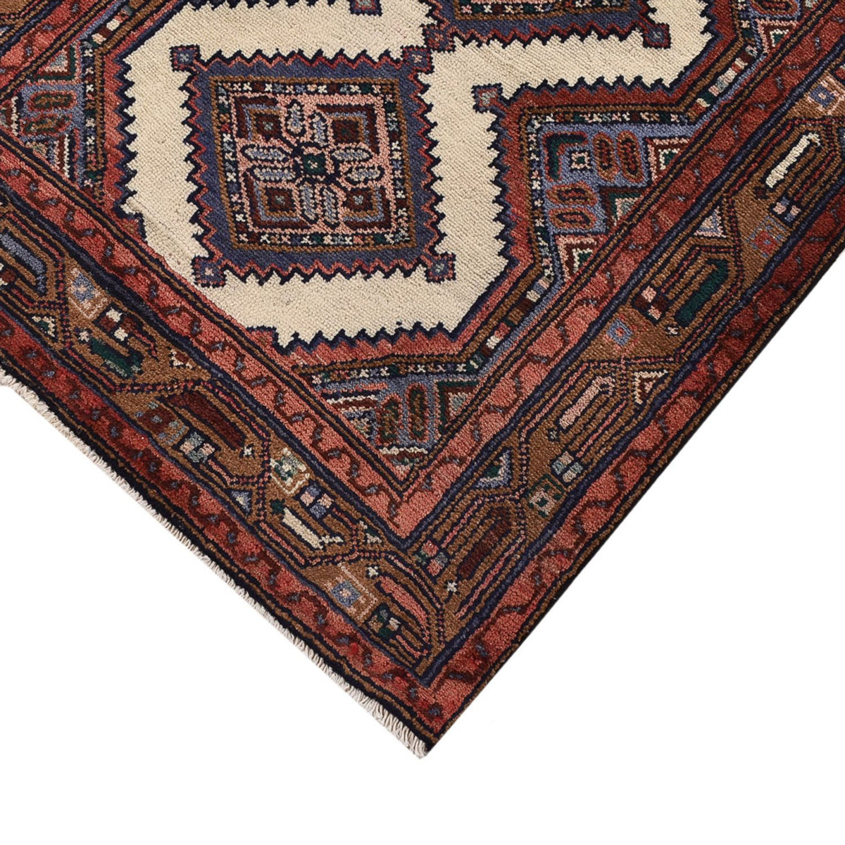Alfombra de pasillo Alfombra persa - Nómada - 292 x 82 cm - beige