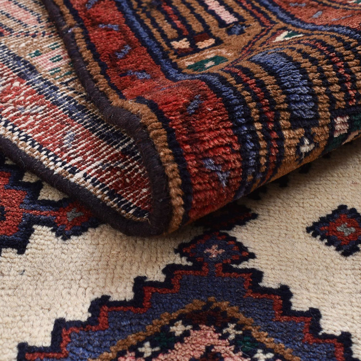 Alfombra de pasillo Alfombra persa - Nómada - 292 x 82 cm - beige