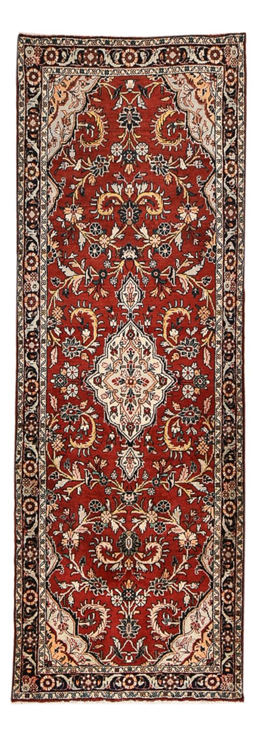 Alfombra de pasillo Alfombra persa - Nómada - 307 x 109 cm - rojo oscuro