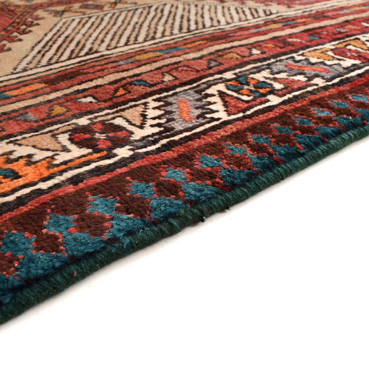 Alfombra de pasillo Alfombra persa - Nómada - 332 x 100 cm - rojo