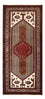 Alfombra de pasillo Alfombra persa - Nómada - 222 x 100 cm - rojo