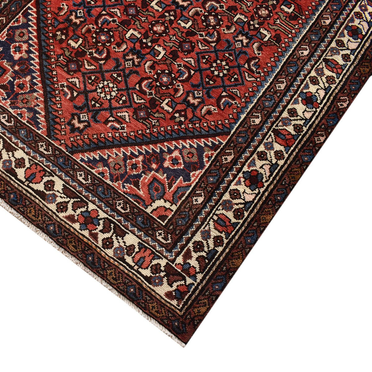 Alfombra de pasillo Alfombra persa - Nómada - 315 x 104 cm - óxido
