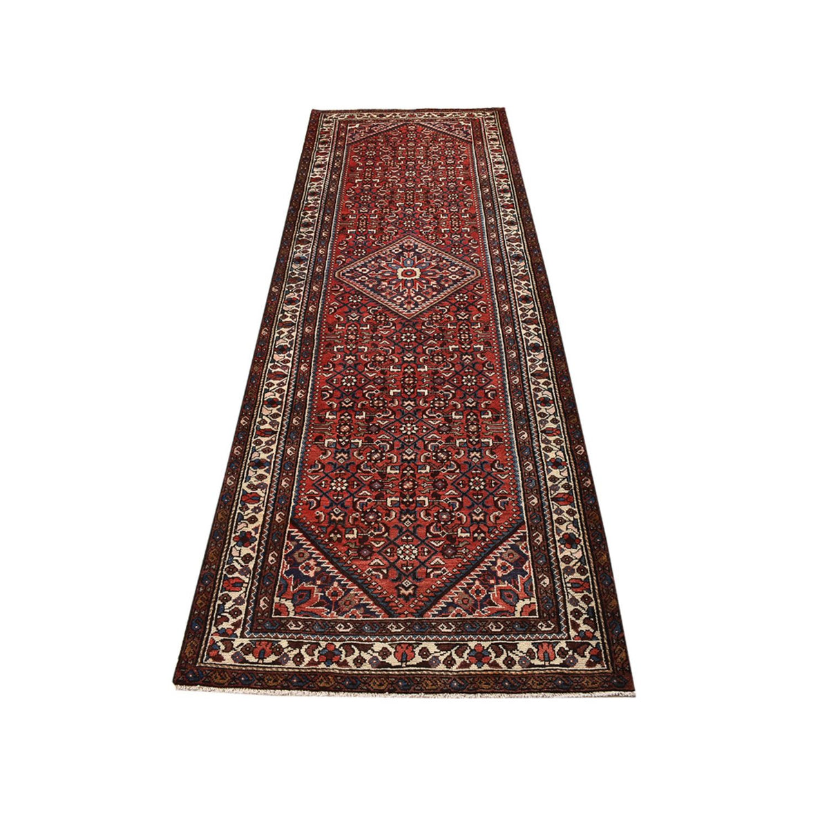 Alfombra de pasillo Alfombra persa - Nómada - 315 x 104 cm - óxido