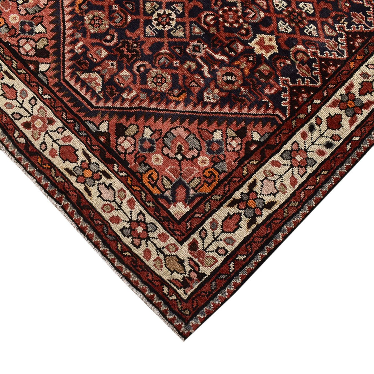 Alfombra de pasillo Alfombra persa - Nómada - 323 x 119 cm - óxido