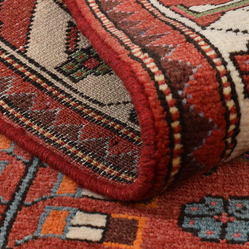 Alfombra persa - Nómada - 135 x 90 cm - rojo