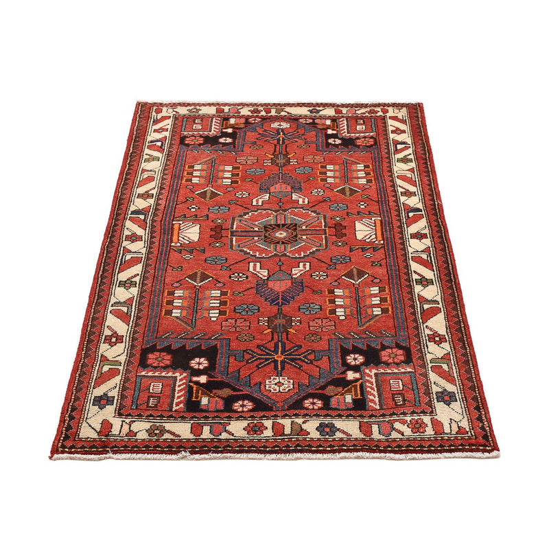 Alfombra persa - Nómada - 135 x 90 cm - rojo