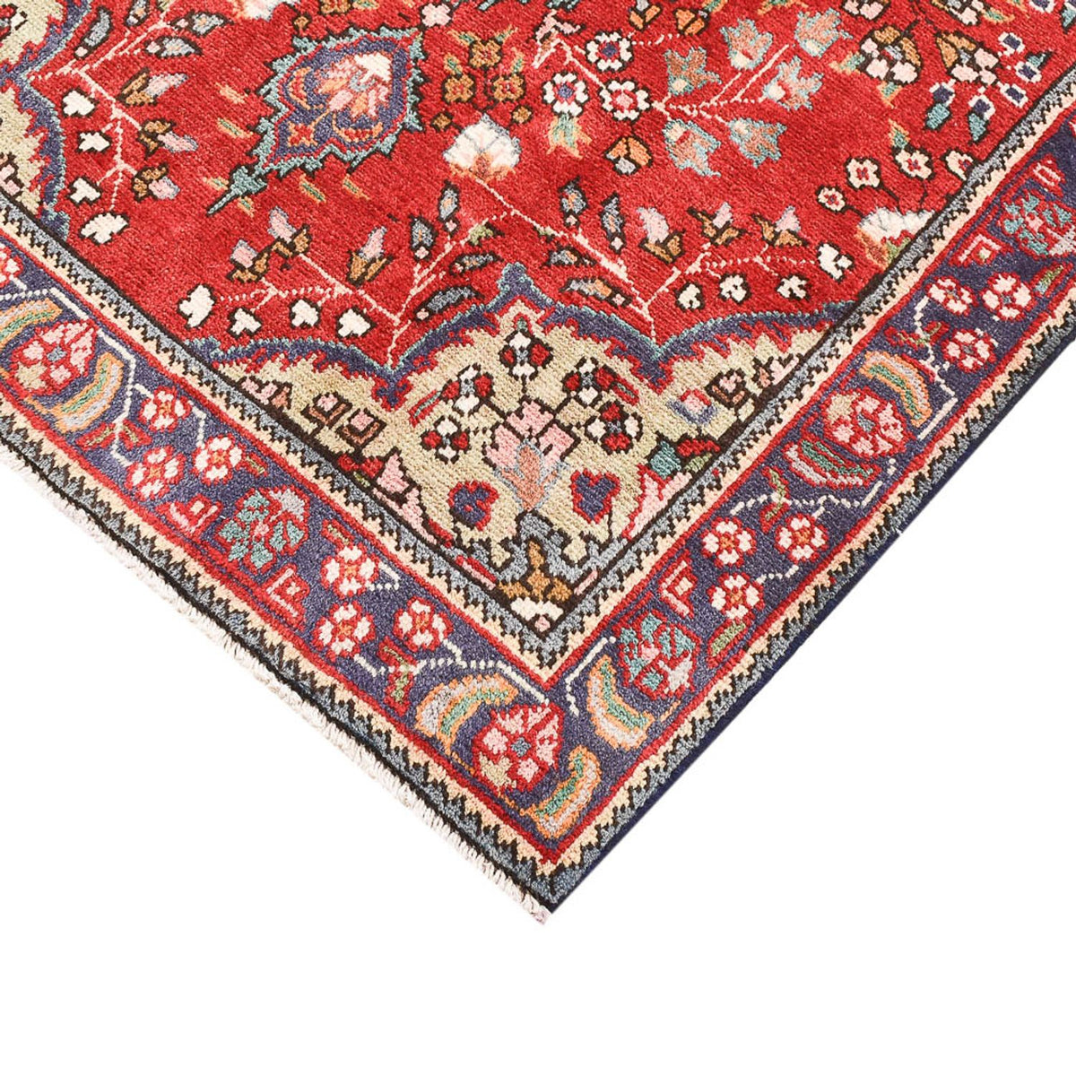 Alfombra persa - Tabriz - 145 x 100 cm - rojo