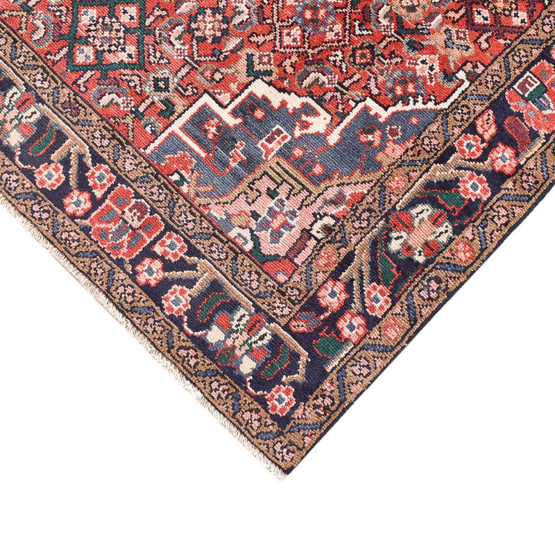 Alfombra persa - Nómada - 156 x 105 cm - rojo oscuro