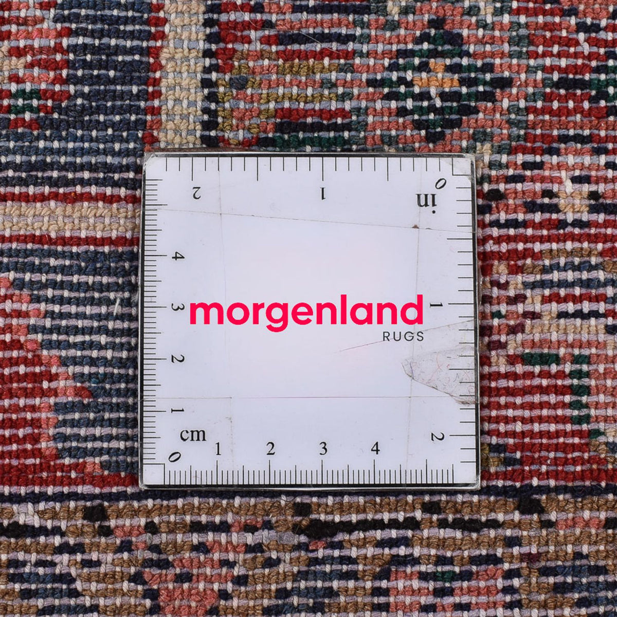 Alfombra persa - Nómada - 156 x 105 cm - rojo oscuro