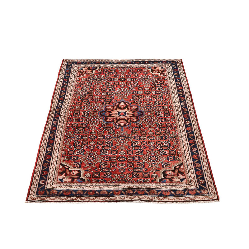 Alfombra persa - Nómada - 153 x 108 cm - rojo claro