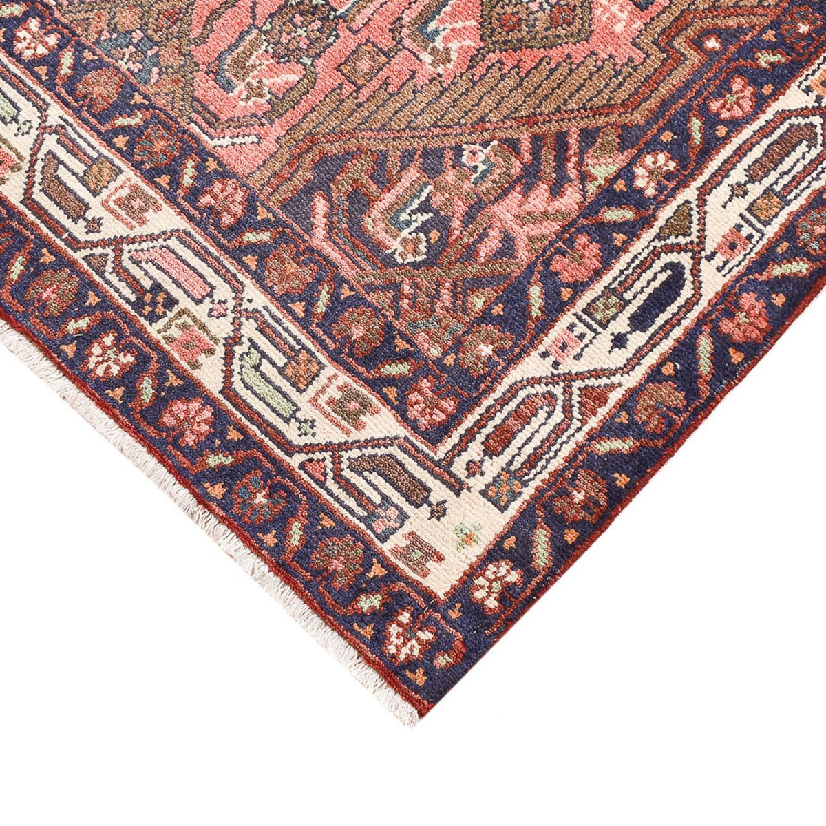 Alfombra persa - Nómada - 160 x 100 cm - rojo claro