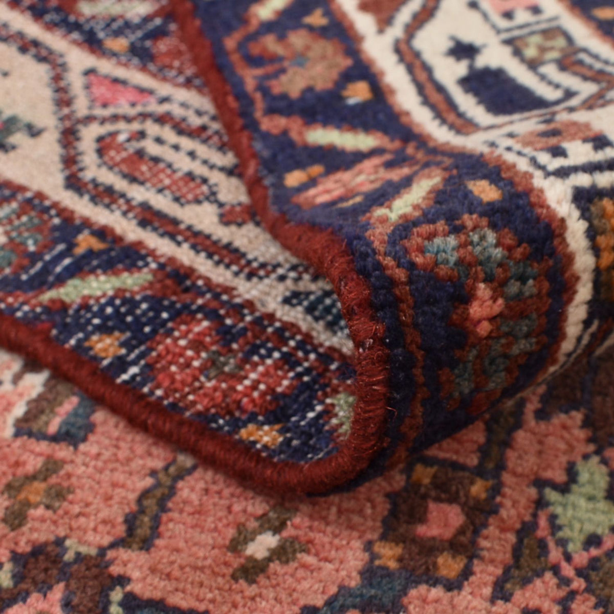 Alfombra persa - Nómada - 160 x 100 cm - rojo claro