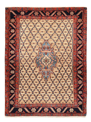 Alfombra persa - Nómada - 135 x 100 cm - multicolor
